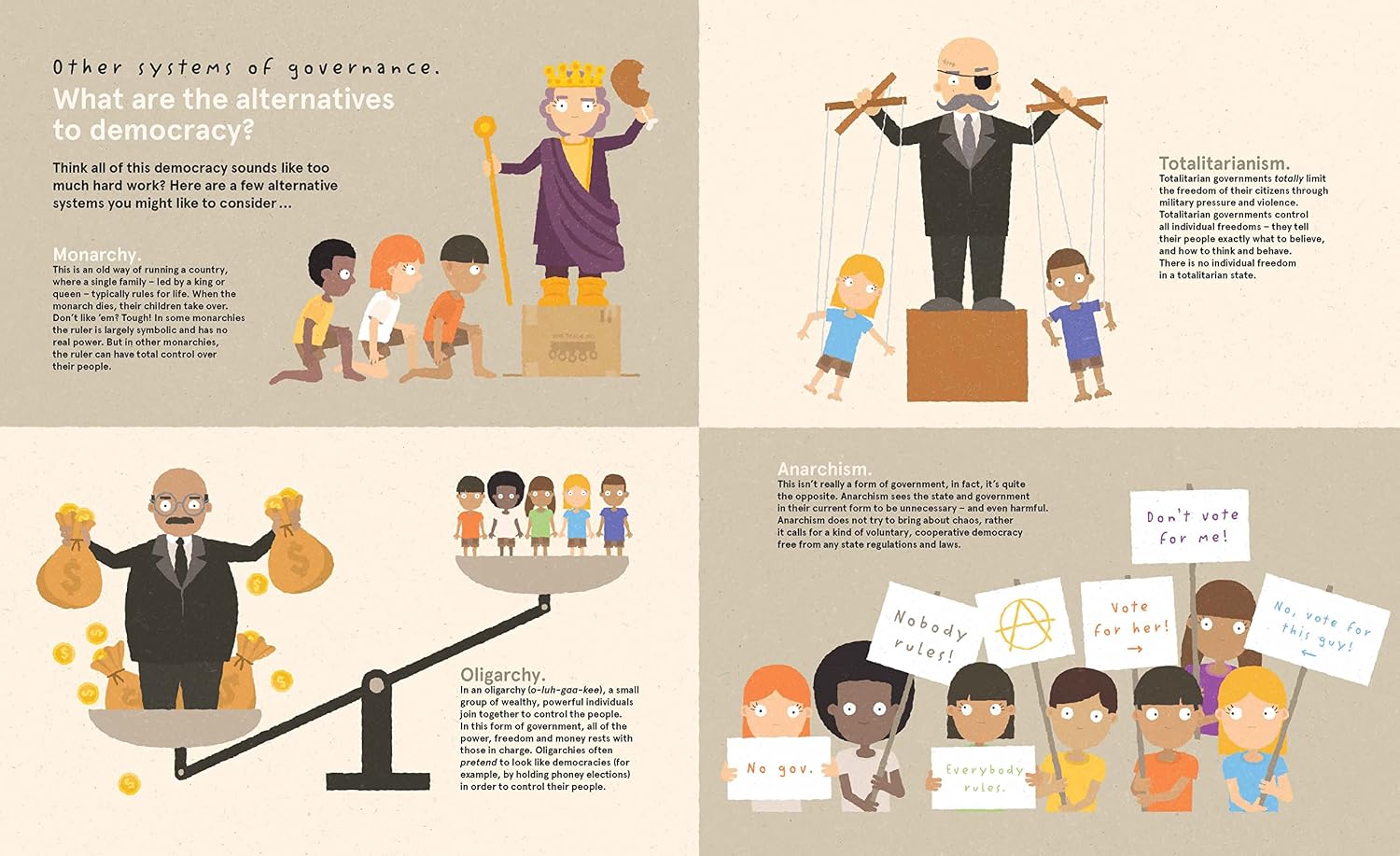 Democracy!: A positive primer on people power. Discover what defines a democracy and why your voice matters.