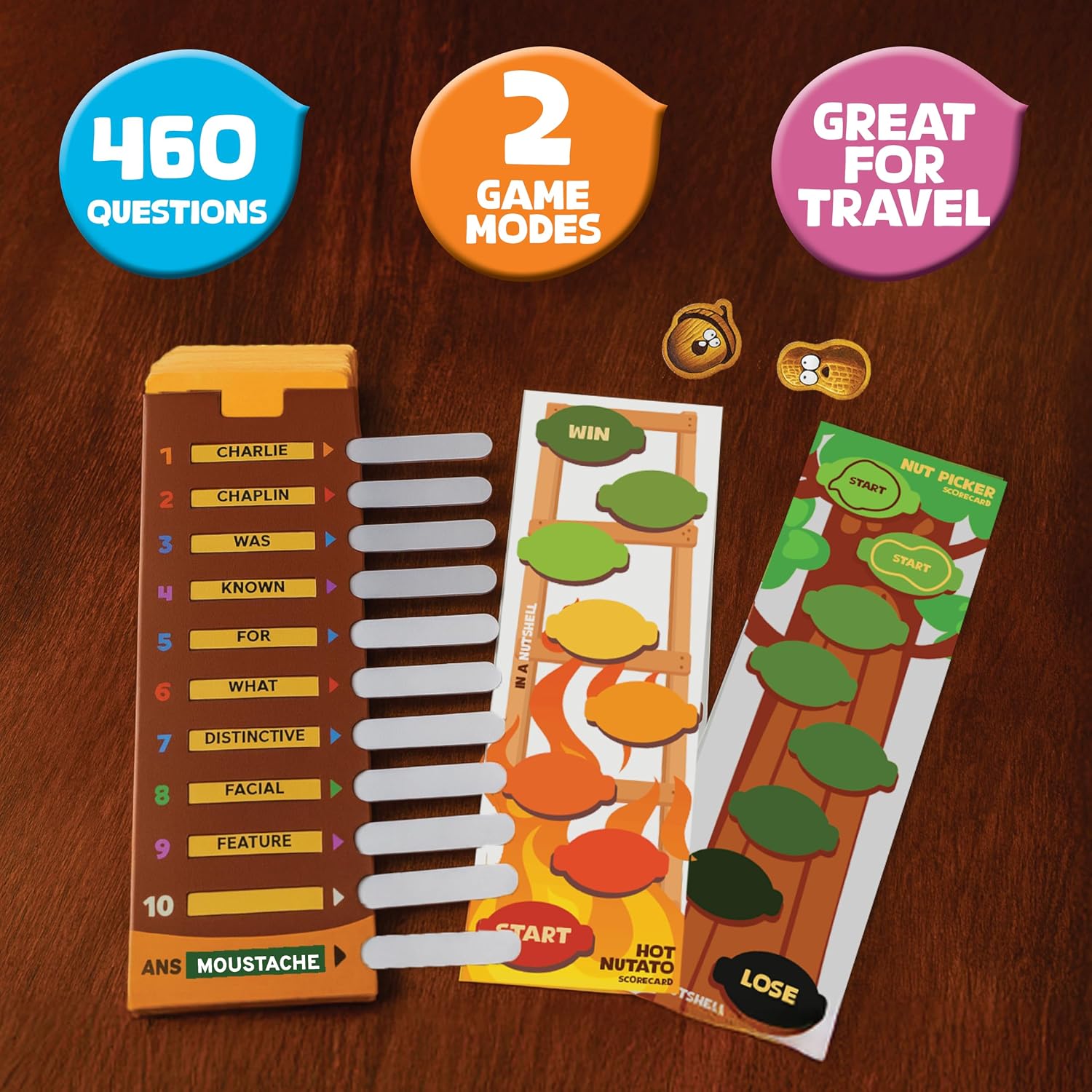In a Nutshell Game Trivia Word Game
