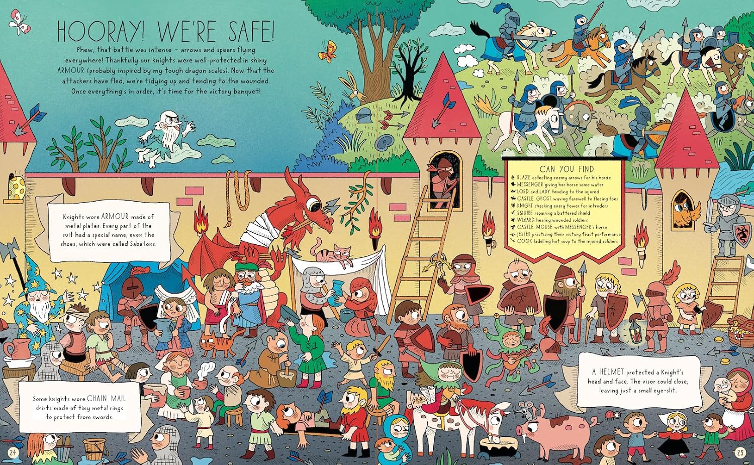 Where's Dragon in His Castle?: A Search and Find Back in Time