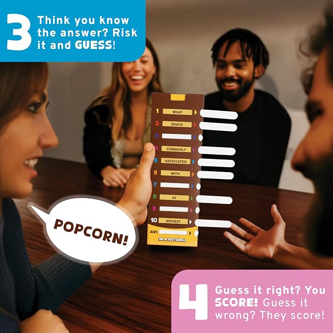 In a Nutshell Game Trivia Word Game