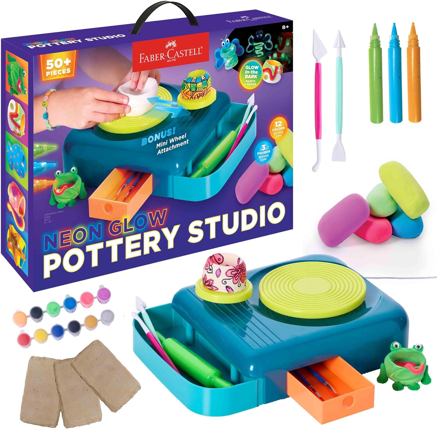 Faber-Castell Neon Glow Pottery Studio