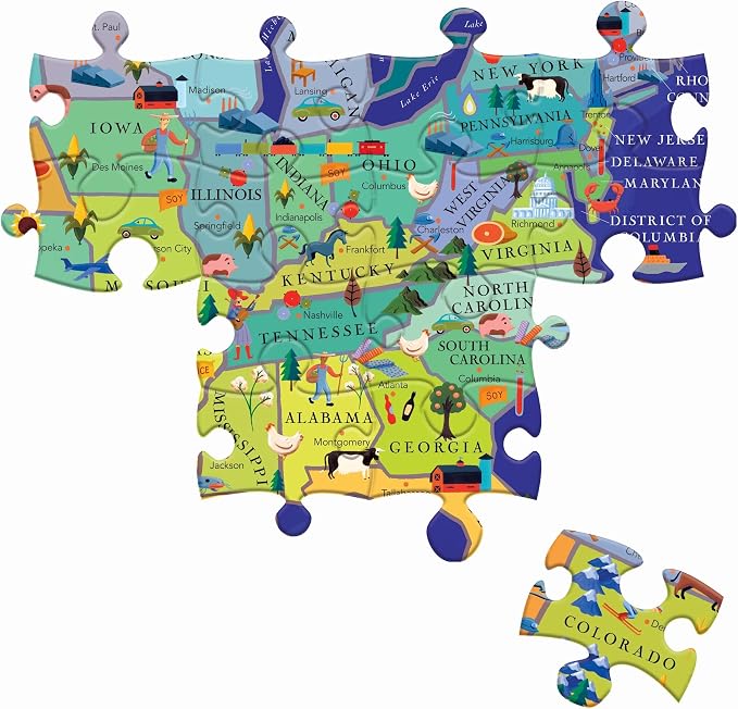 This Land is Your Land 100 Piece Puzzle