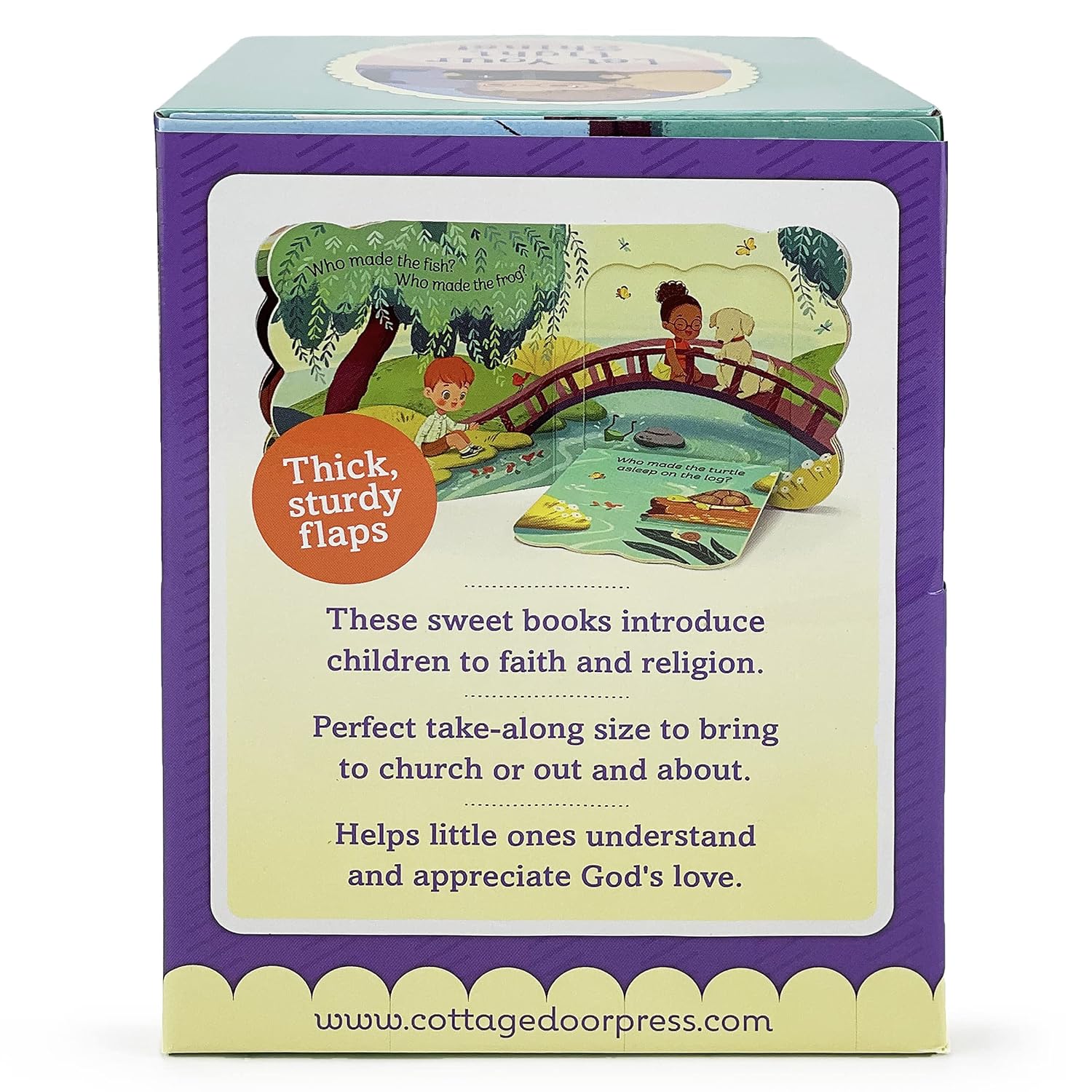 Little Sunbeams Religious Lift-A-Flap 4-Book Set