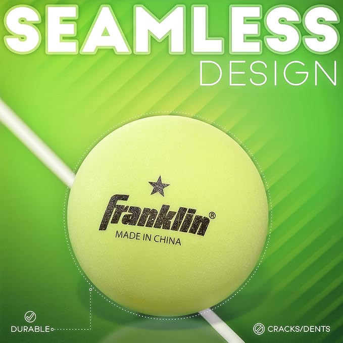 40mm 1 Star Glow Table Tennis Balls