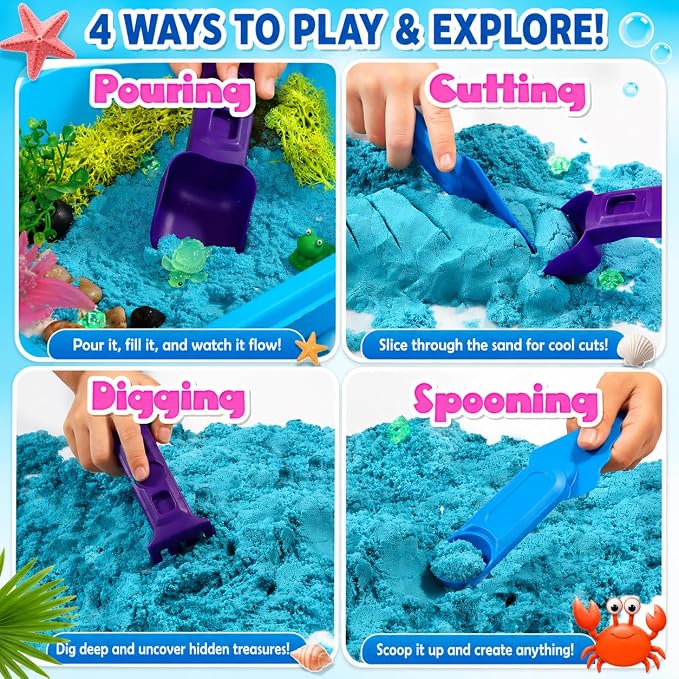 Sensory Bin Axolotl