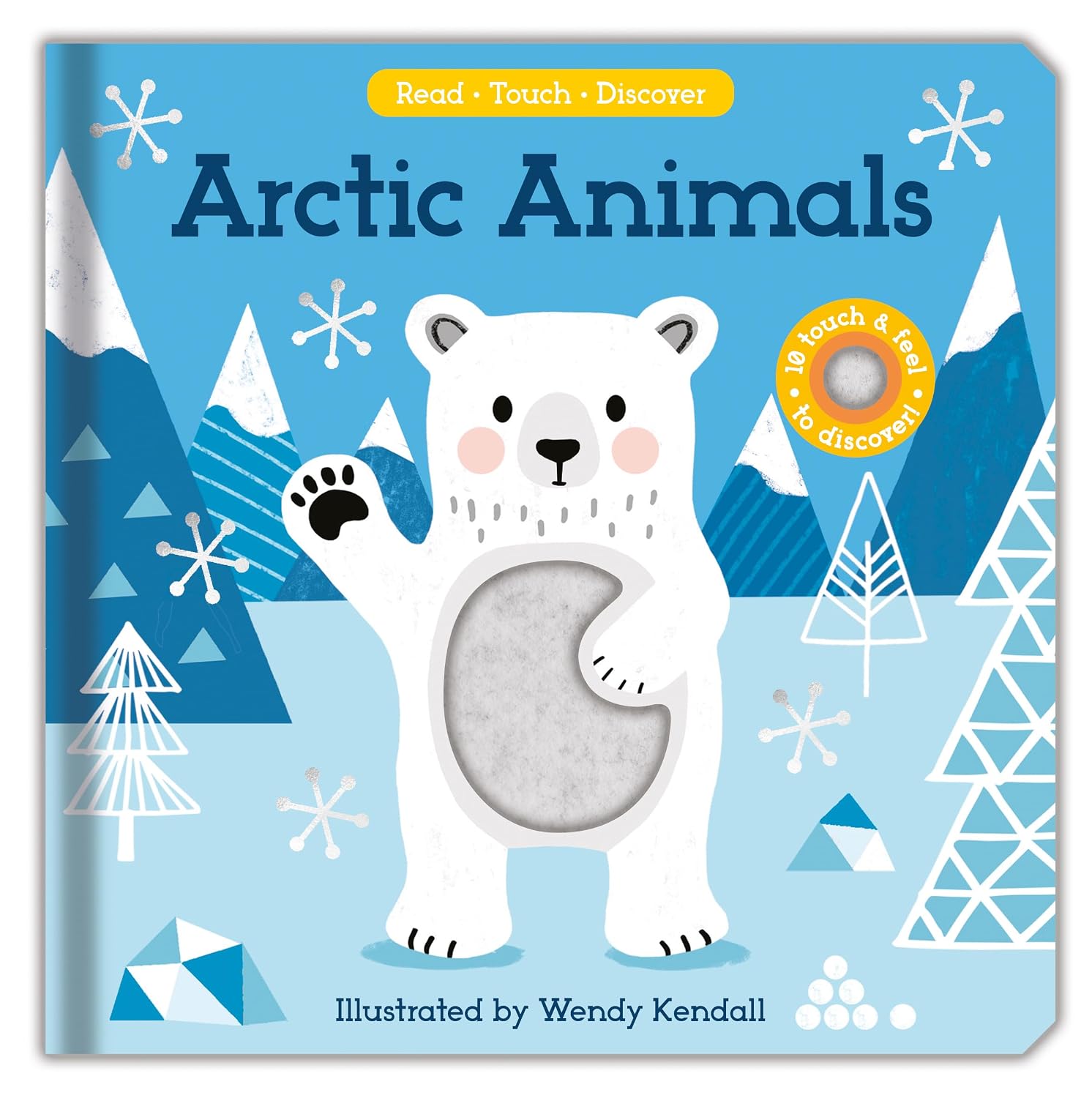 Arctic Animals Touch Feel Brd