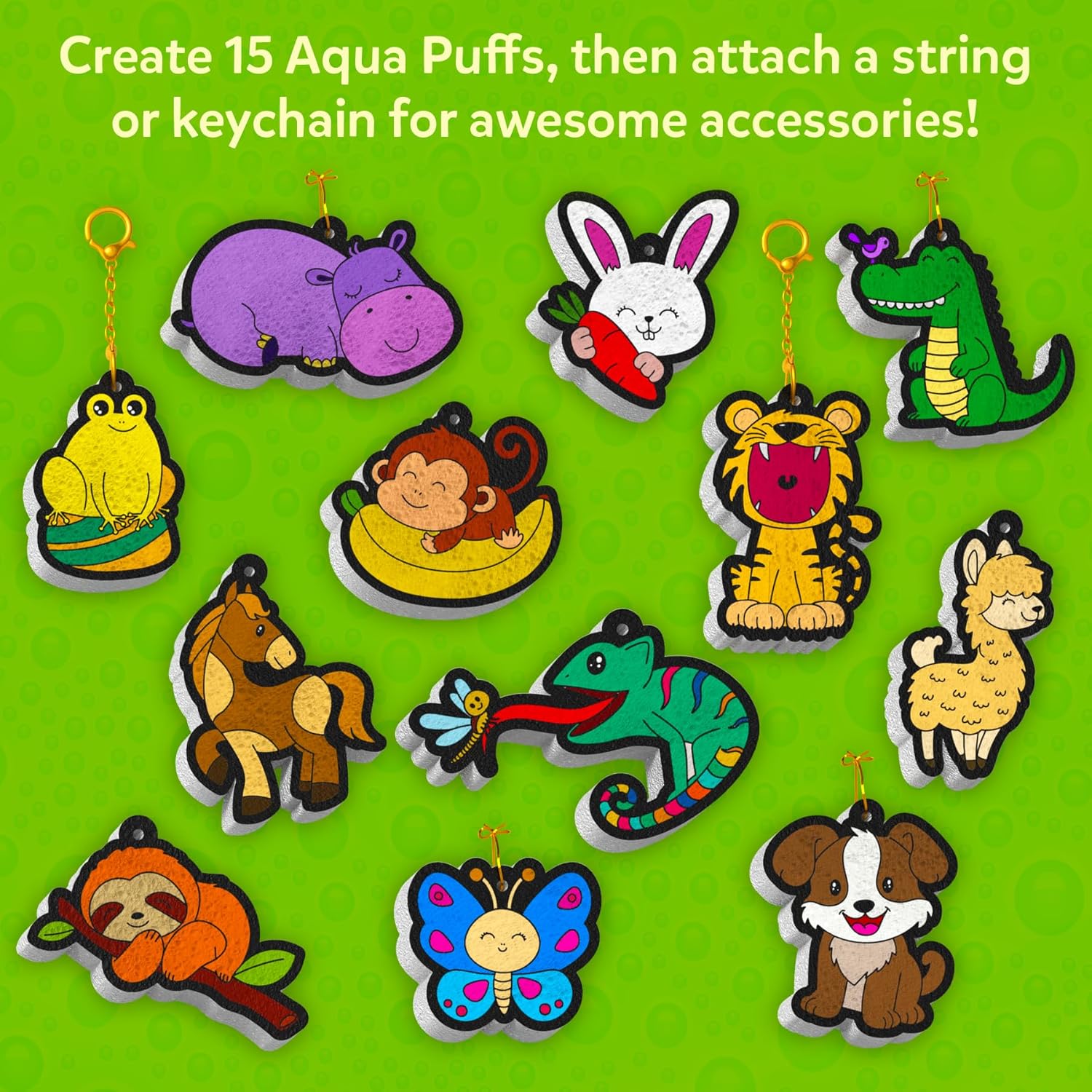 Aqua Puffs Animals
