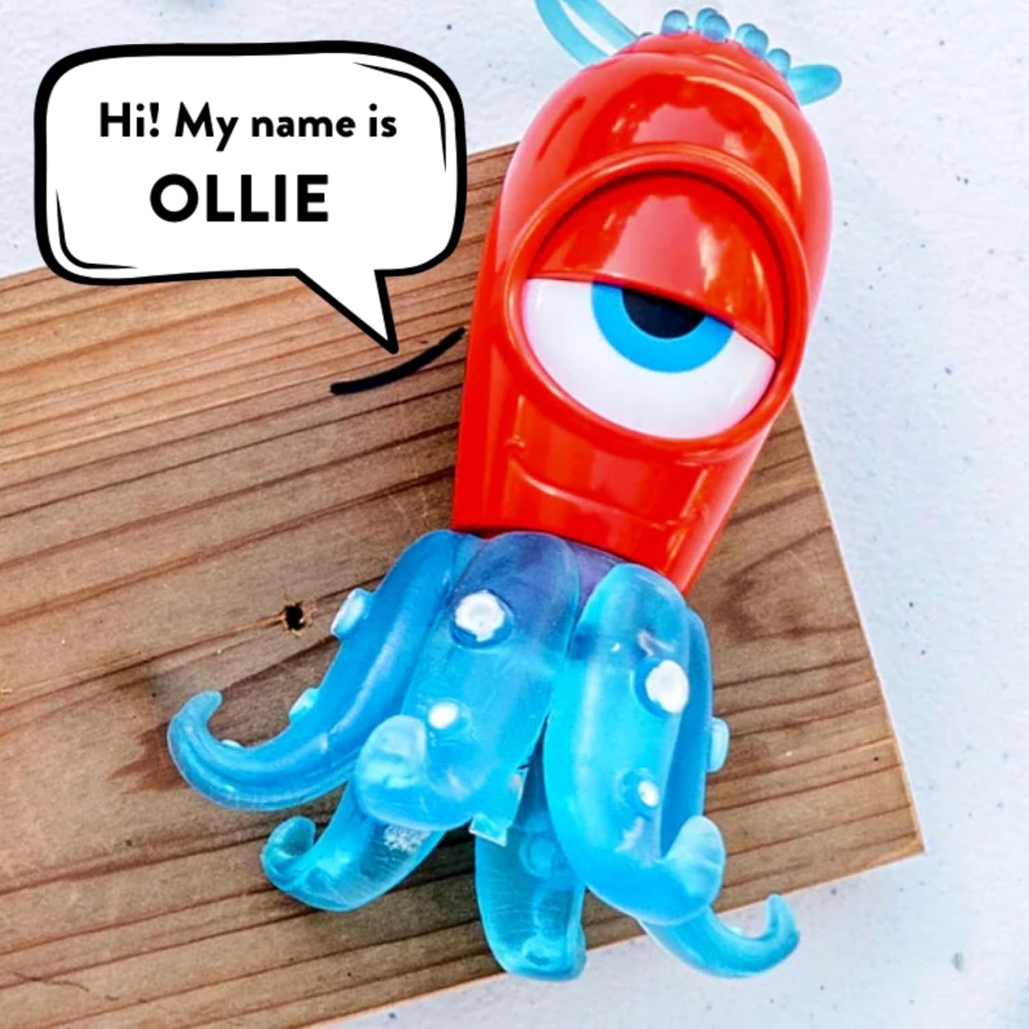 Red Octopus Flat Screwdriver