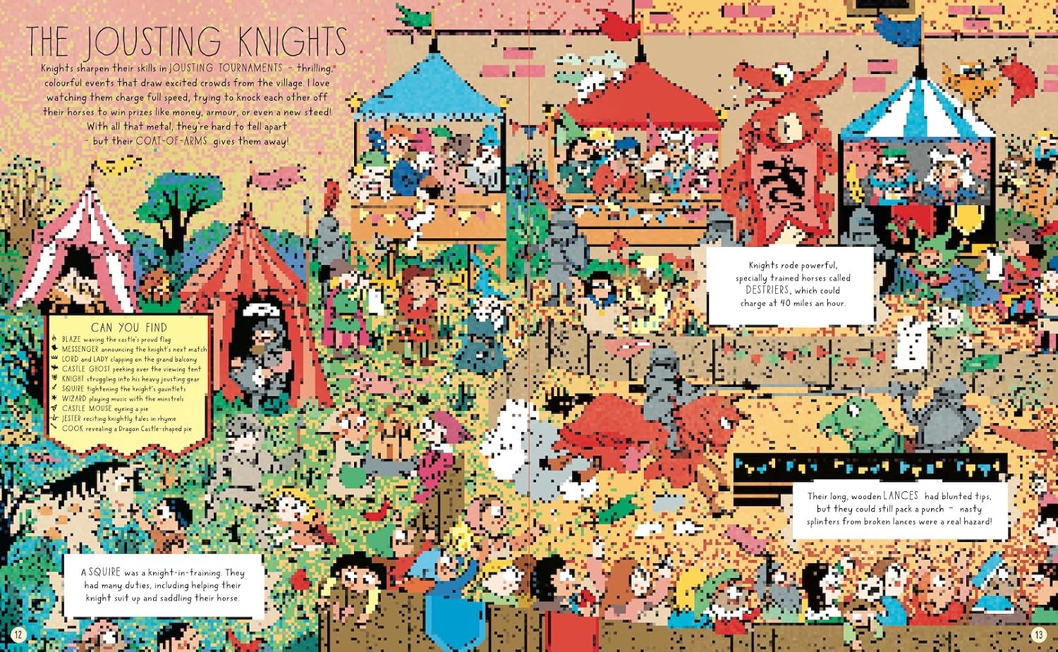 Where's Dragon in His Castle?: A Search and Find Back in Time