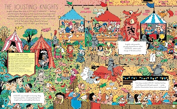 Where's Dragon in His Castle?: A Search and Find Back in Time