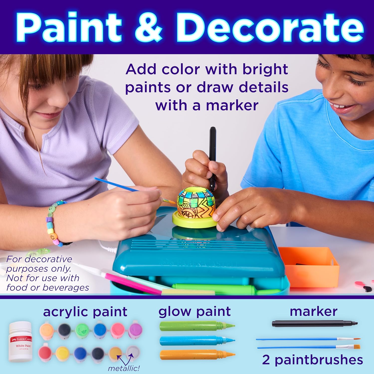 Faber-Castell Neon Glow Pottery Studio