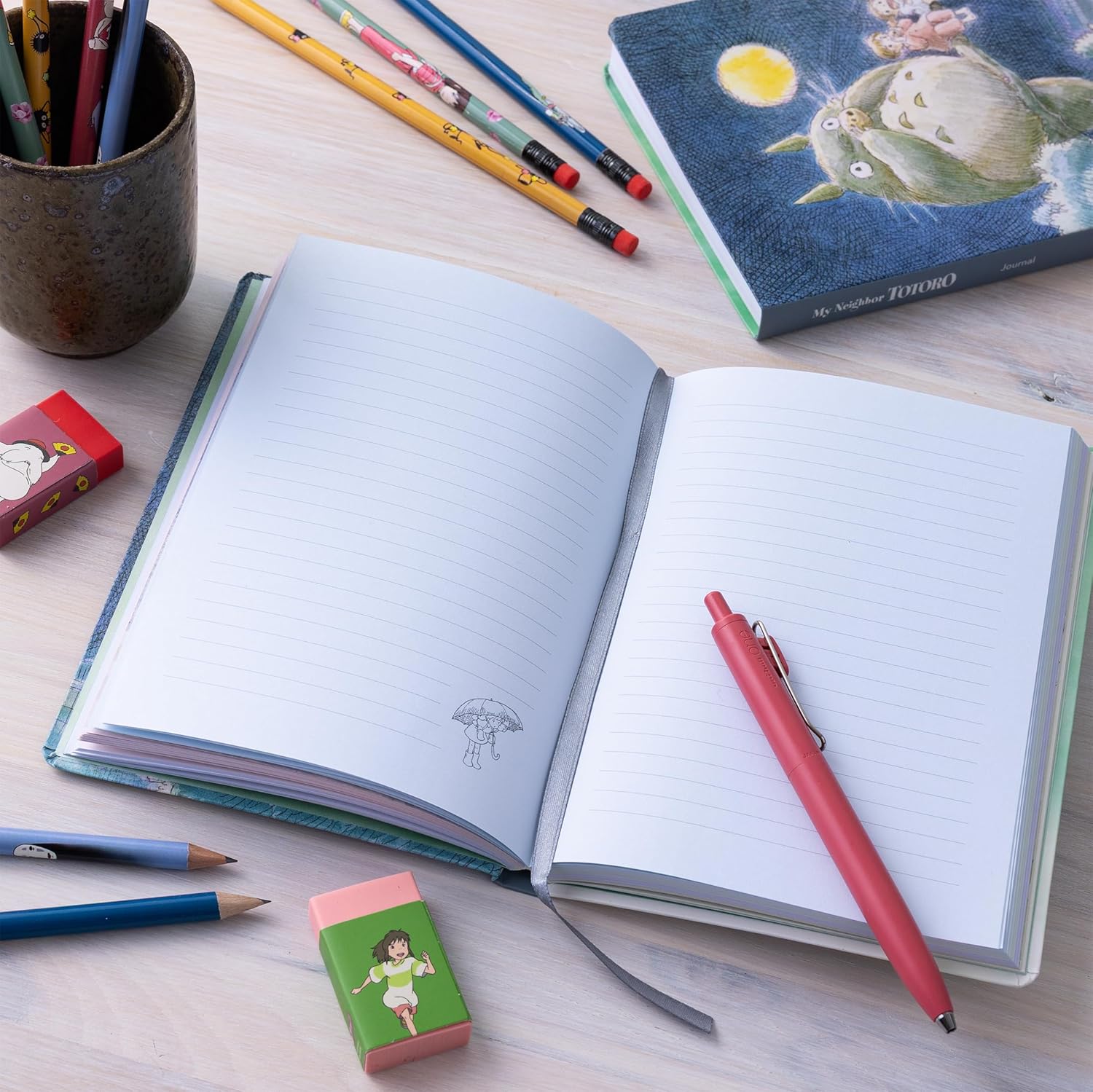 Studio Ghibli My Neighbor Totoro Journal (Ocarina Under the Moon): (Hayao Miyazaki Concept Art Notebook, Gift for Studio Ghibli Fan)