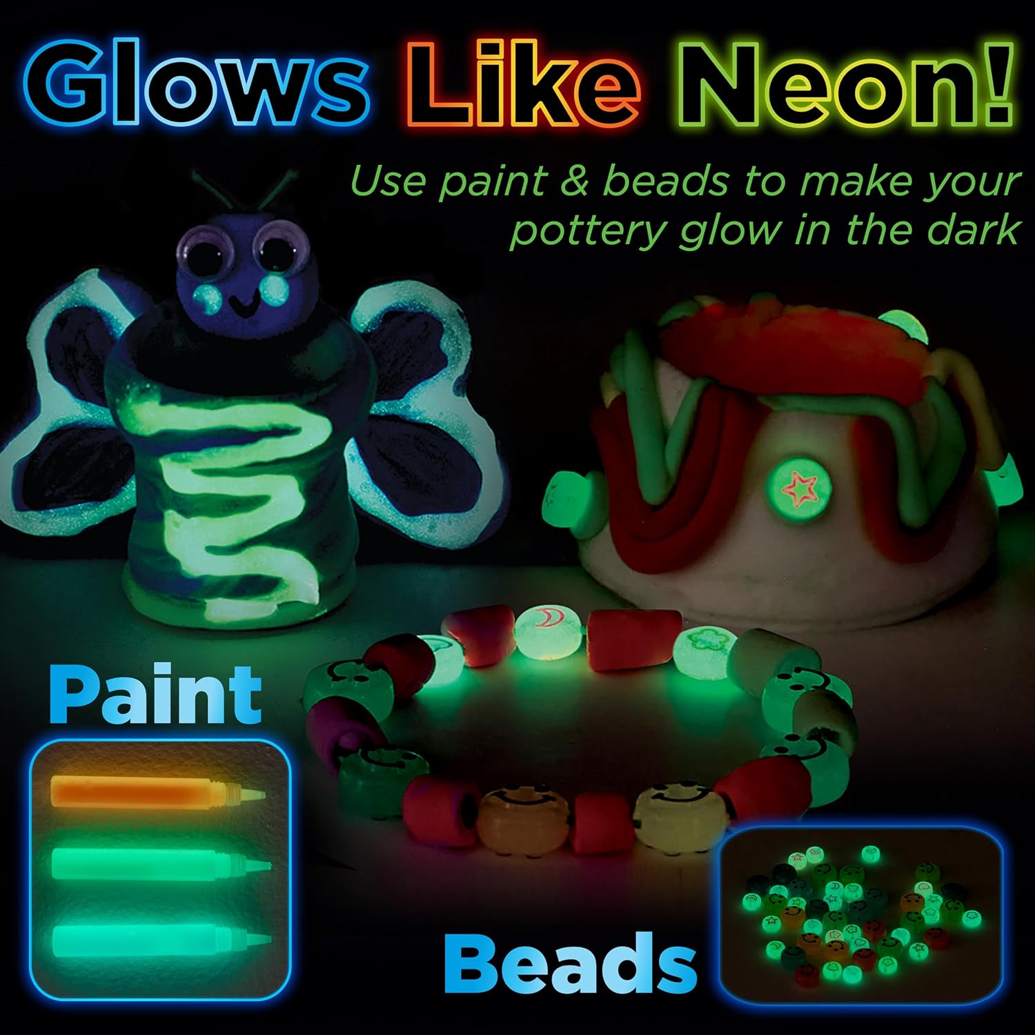Faber-Castell Neon Glow Pottery Studio