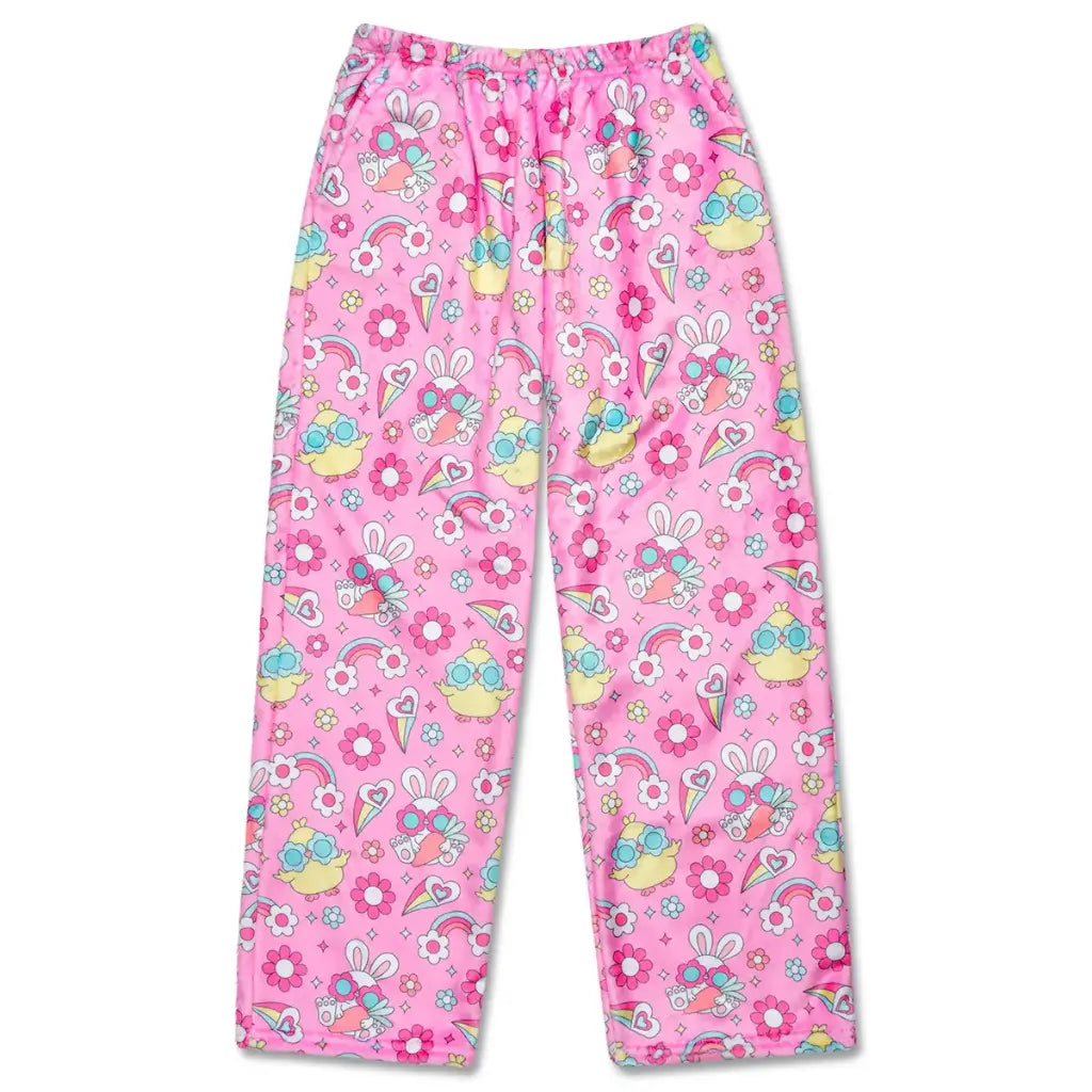 Flower Chicks Plush Pants – Size Medium