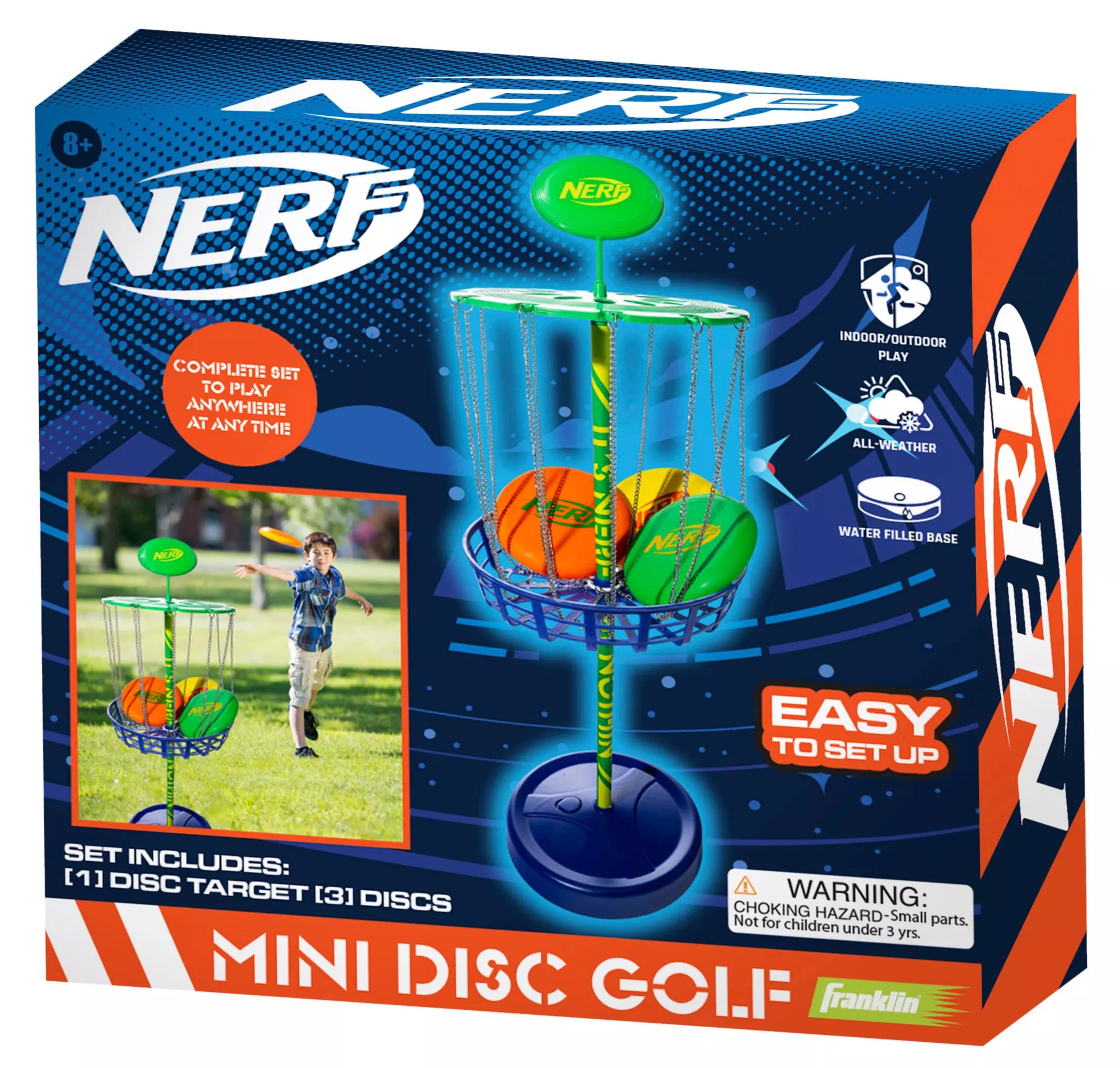 Nerf Disc Golf Starter Set