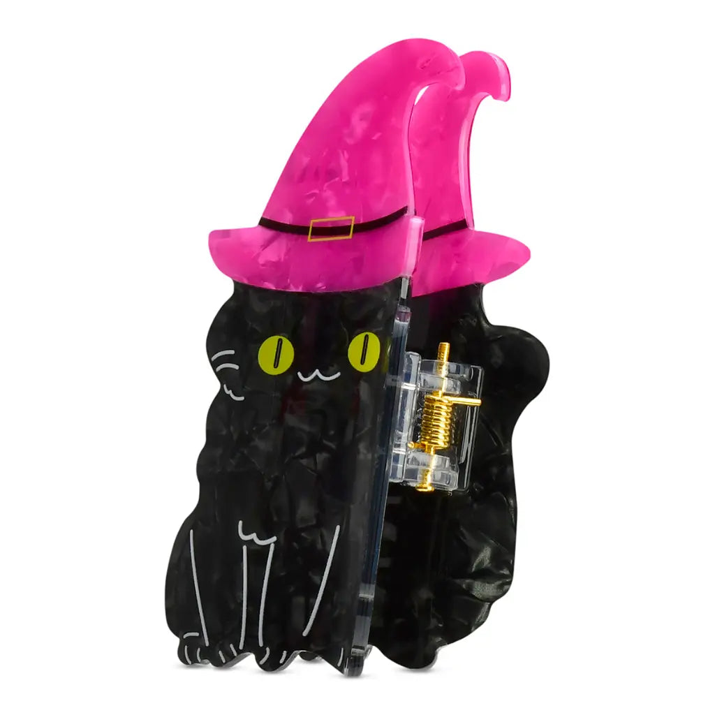 Black Cat Hair Clip
