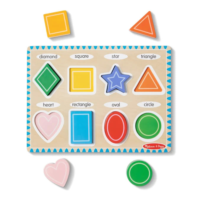 Shapes Chunky Puzzle 8 Pieces
