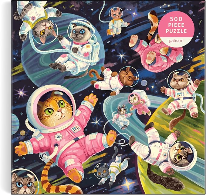 A Space Meowdyssey 500 Piece Puzzle
