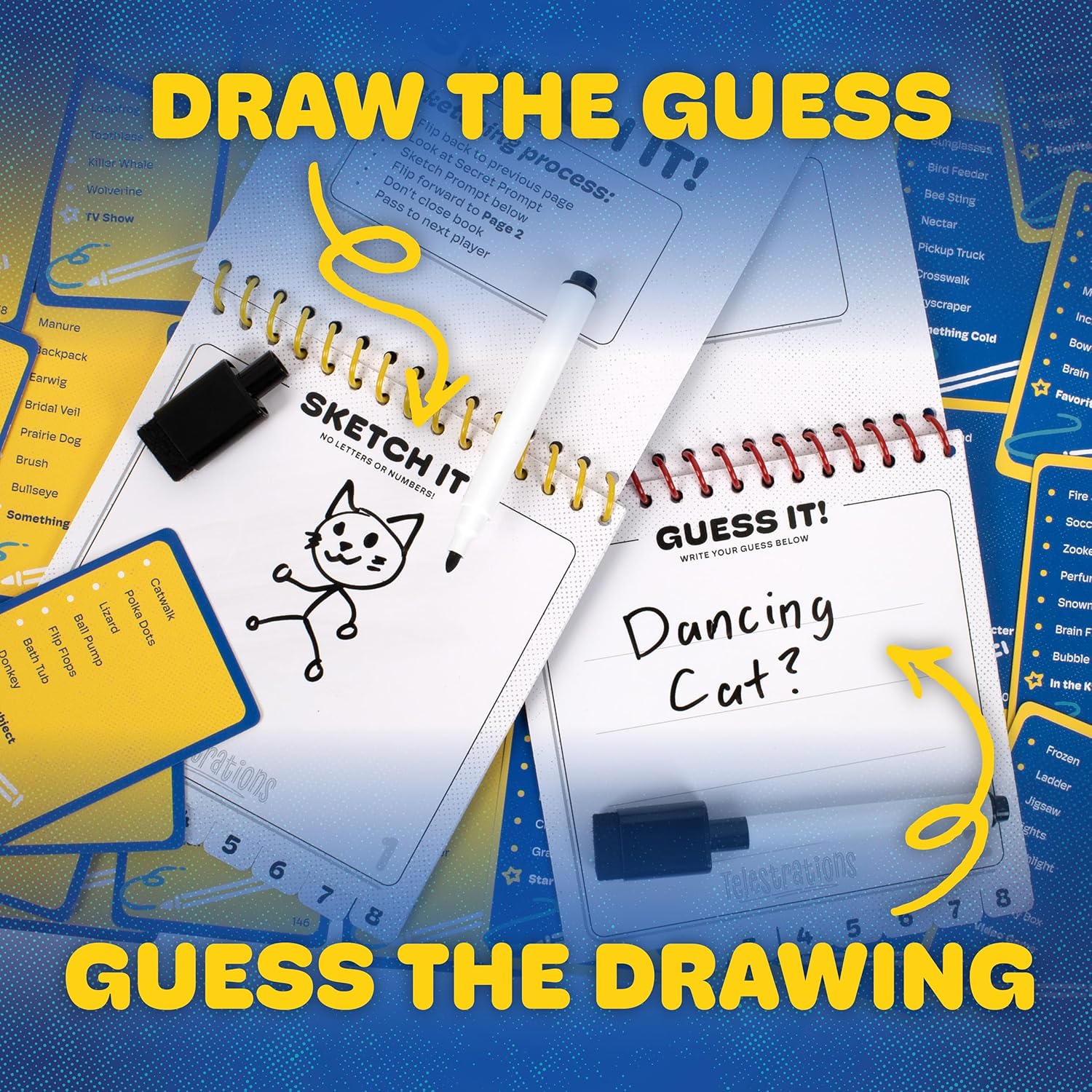 The Original Telestrations - 8 Player Party Pack