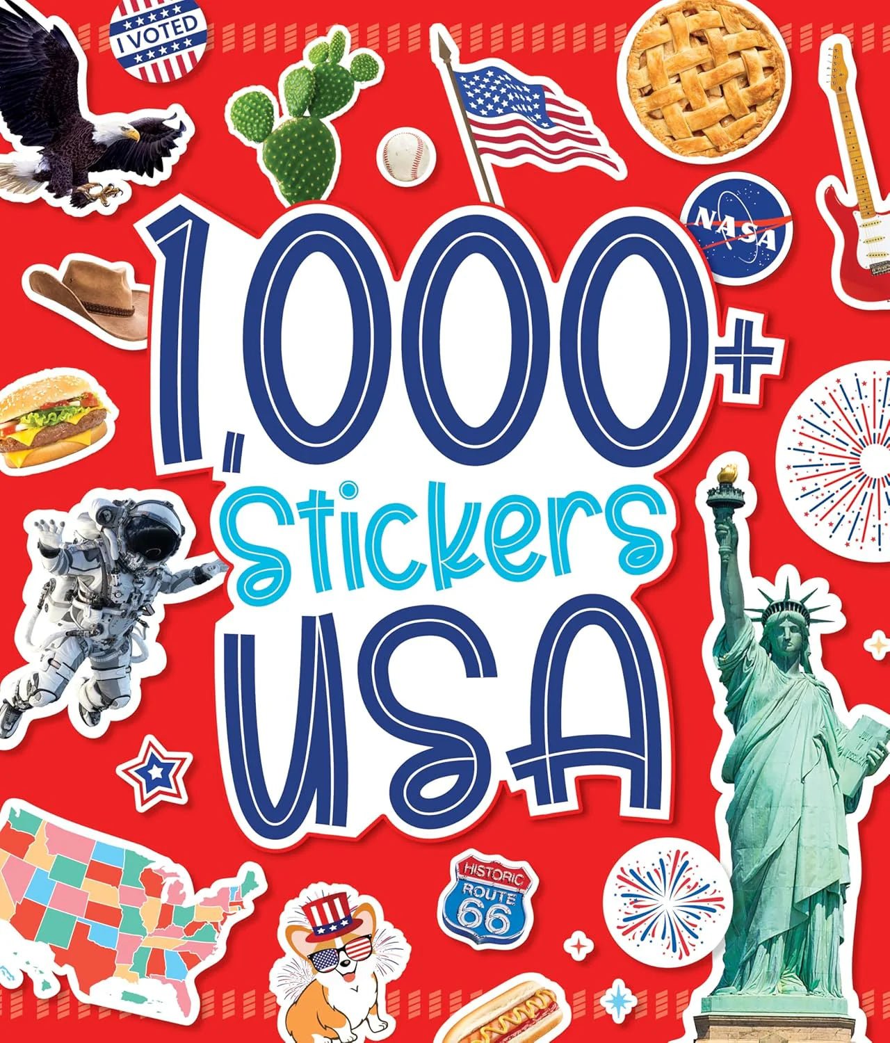 1000 STICKERS USA