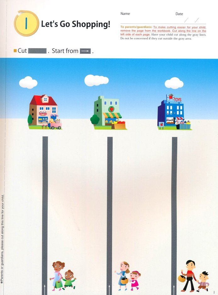 My Book of Cutting - New - Publishing, Kumon