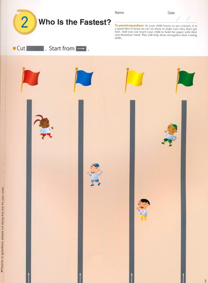 My Book of Cutting - New - Publishing, Kumon