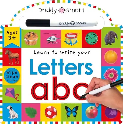 Wipe Clean: Letters: An Introduction to Writing the ABCs with Activities To Do Again and Again!