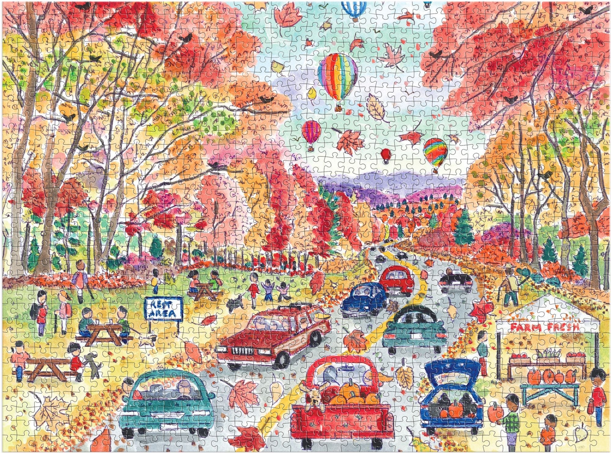 Storrings Leaf Peeping Puzzle 1000