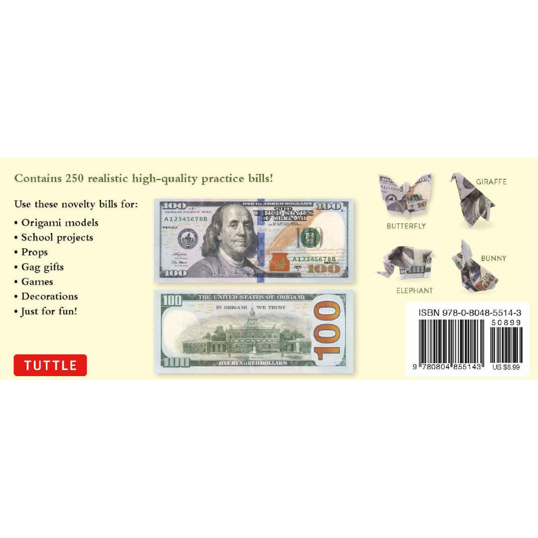 Origami Hundred Dollar Bills
