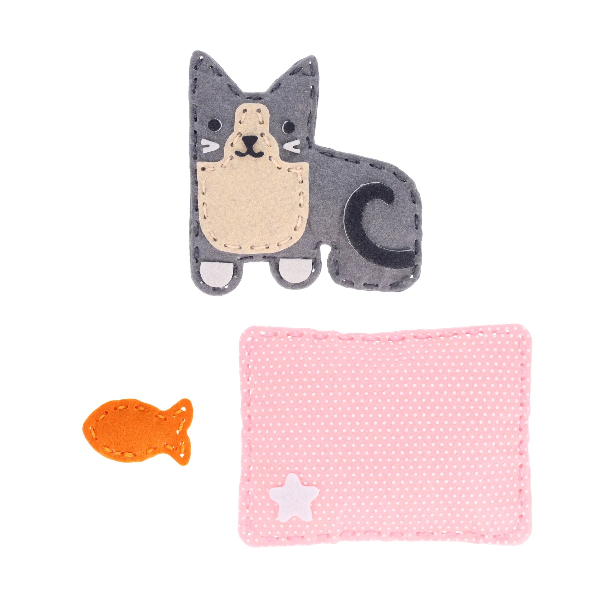 Petit Collage Mini Craft Kit: Pocket Pet Kitten
