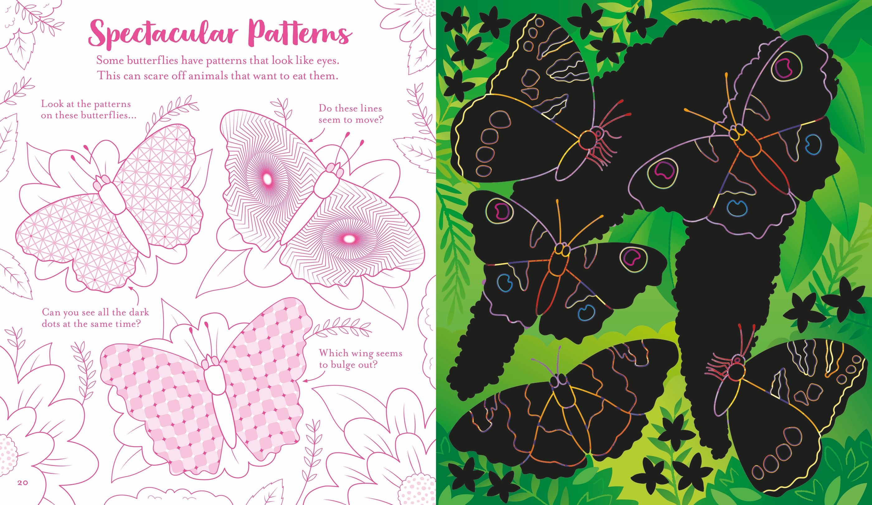 Usborne Scratch Activities Butterflies