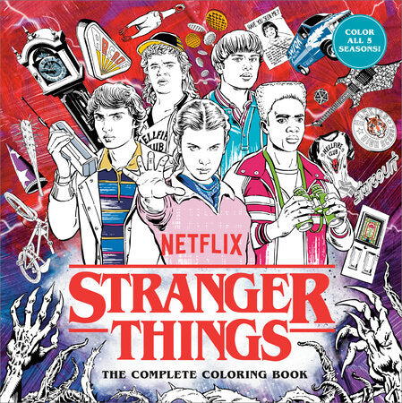 Stranger Things Coloring Book