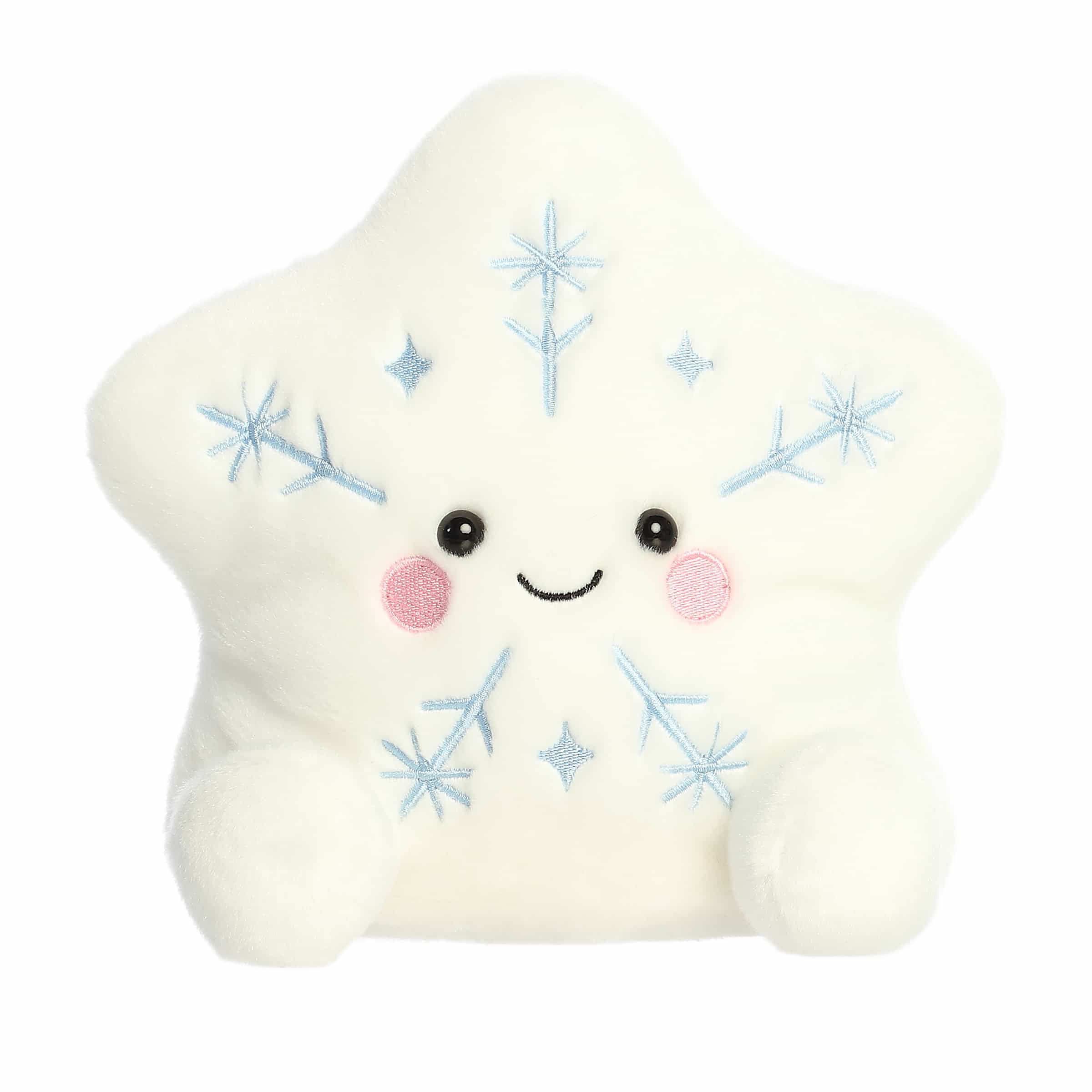 GLISTEN SNOWFLAKE PALM PALS