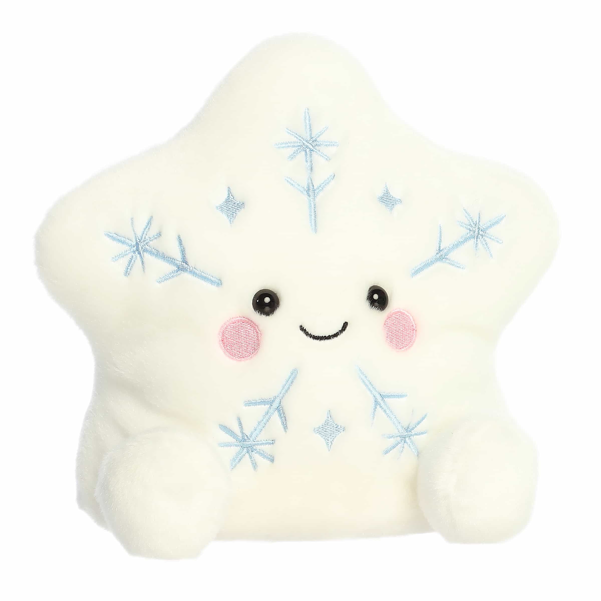 GLISTEN SNOWFLAKE PALM PALS