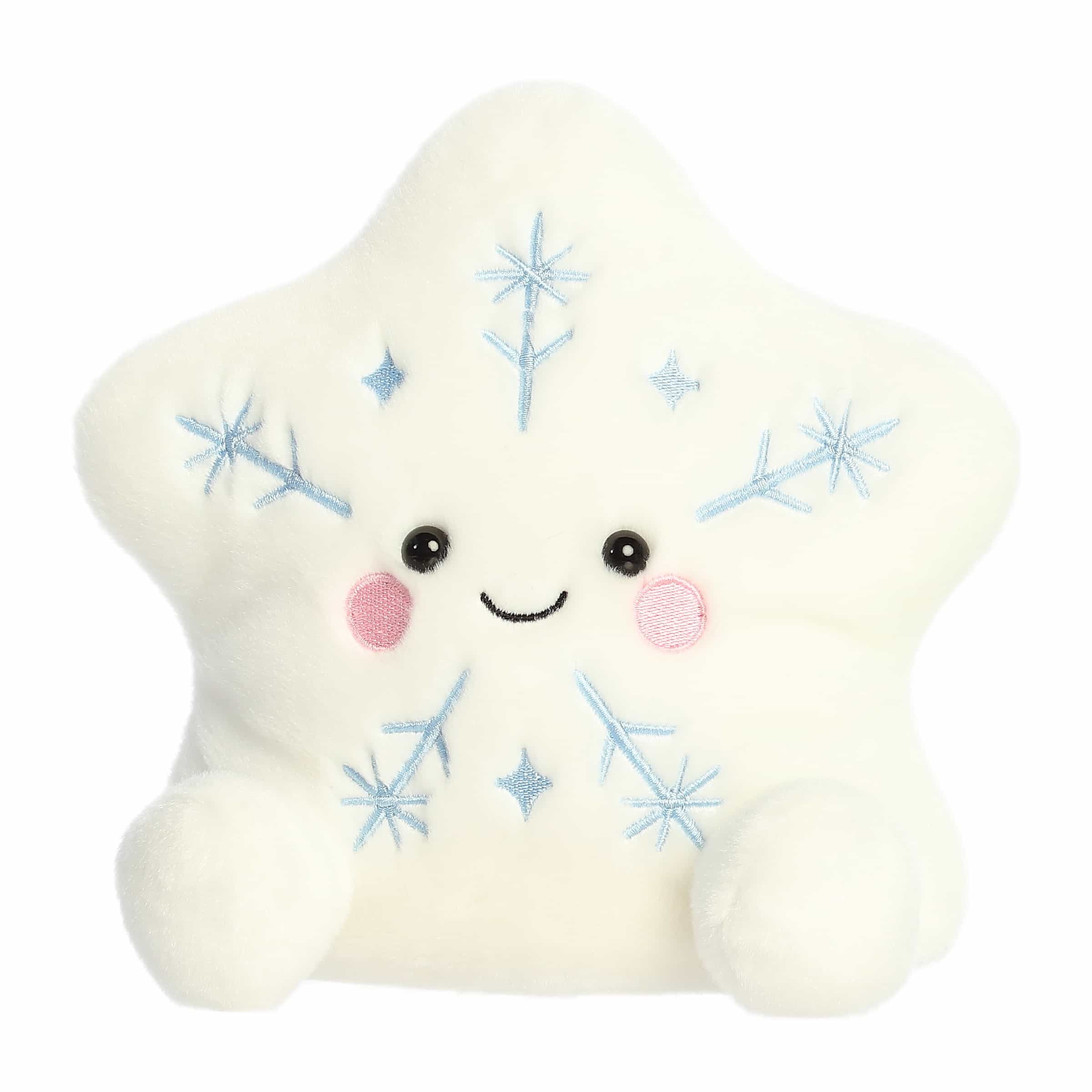 GLISTEN SNOWFLAKE PALM PALS