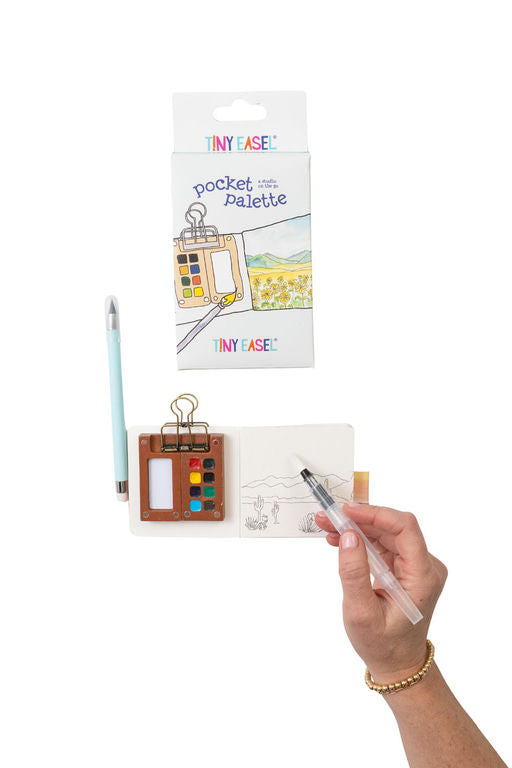 Tiny Easel Pocket Palette A Studio on the Go
