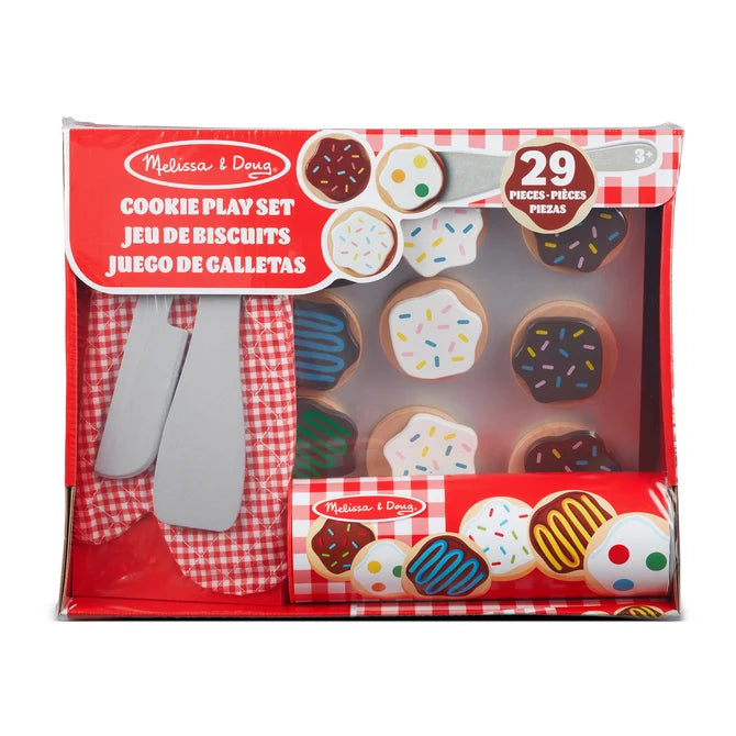 Slice and Bake Cookie Set Wooden