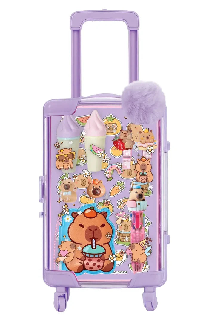 Mini Stationery Luggage - Capybara