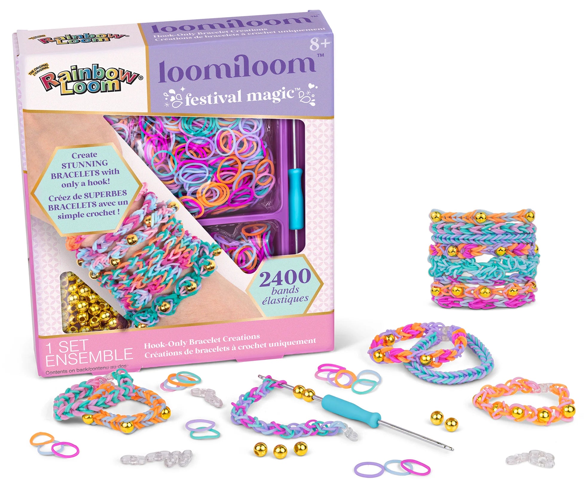 Rainbow Loom Loomiloom Festival Magic