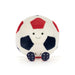 Jellycat USA Soccer Ball plush — close up
