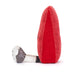 Fowla the Red Card Jellycat plush — alternate view