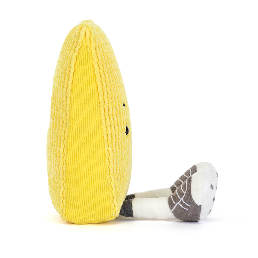 Jellycat Warni Yellow Card plush — lifestyle view