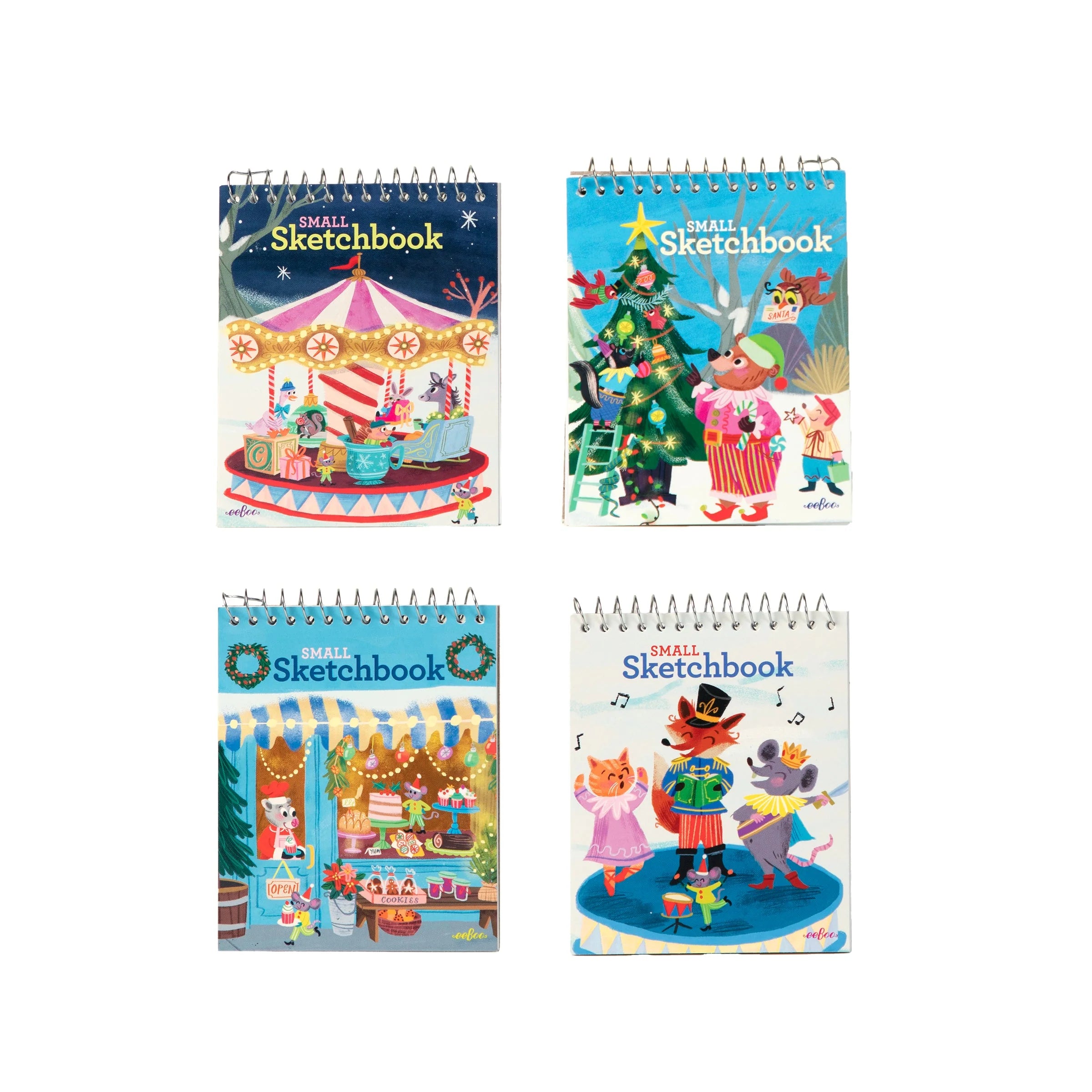Christmas Village Small Sketchbook Assorted