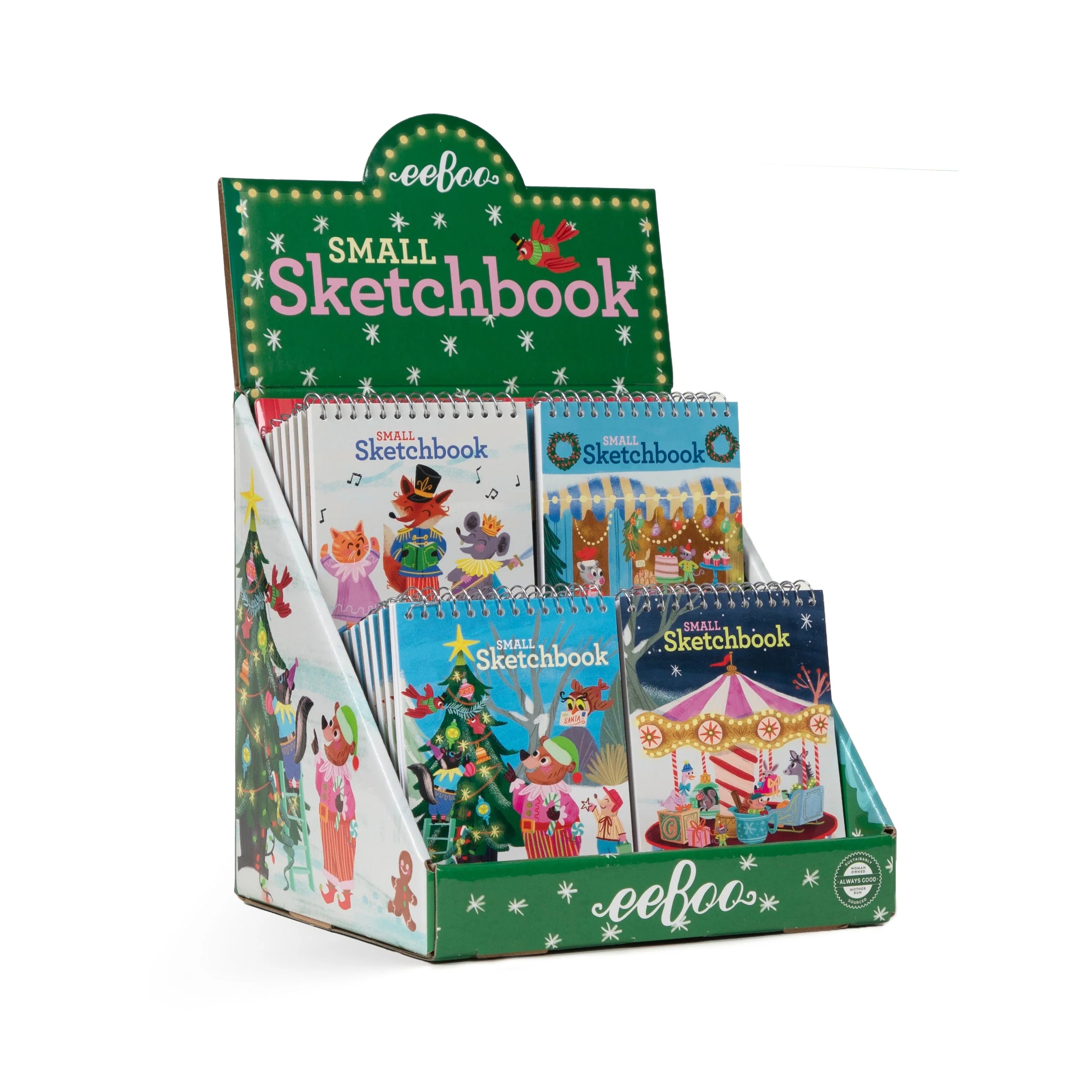 Christmas Village Small Sketchbook Assorted