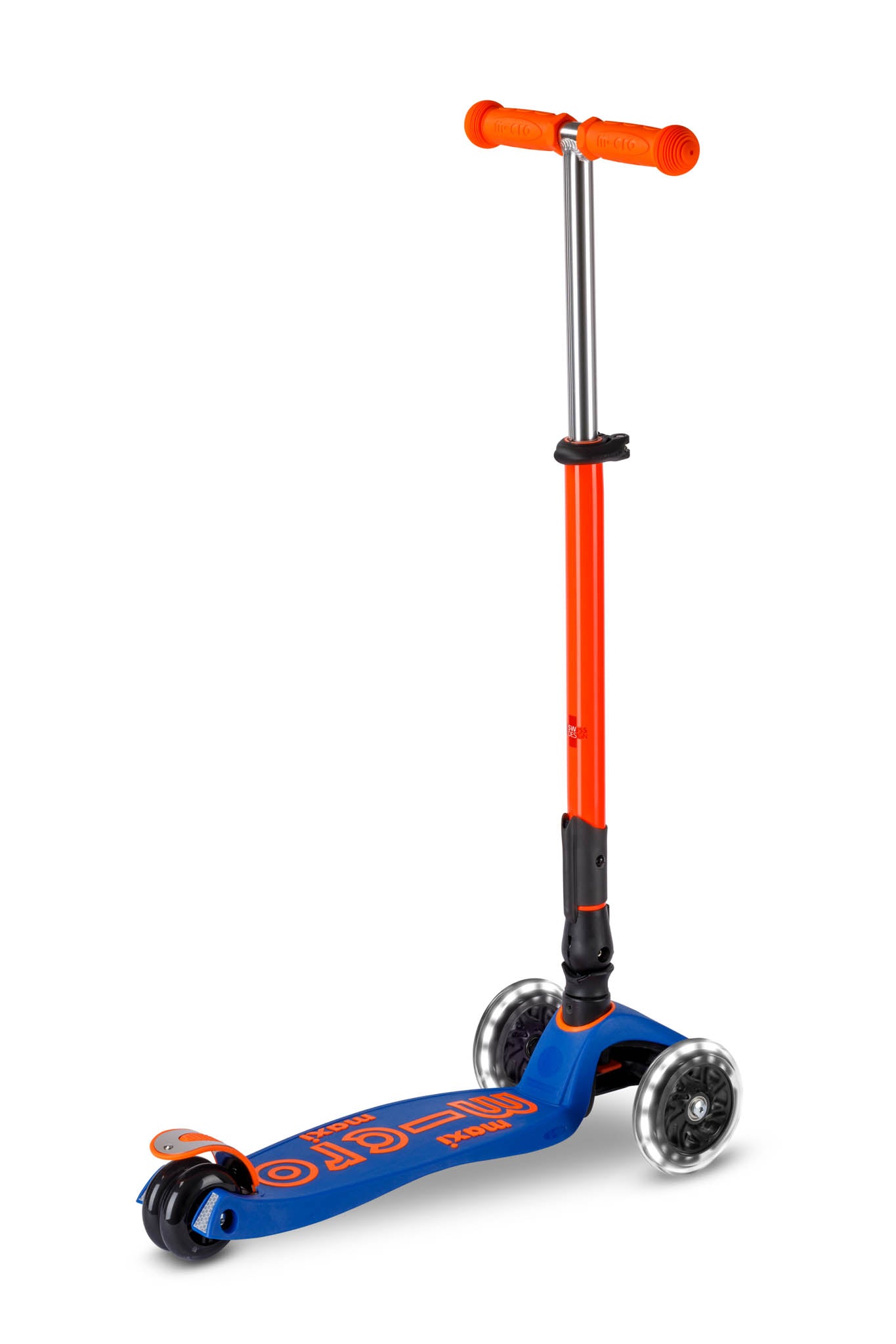 Micro Kickboard Maxi Deluxe Foldable LED Scooter