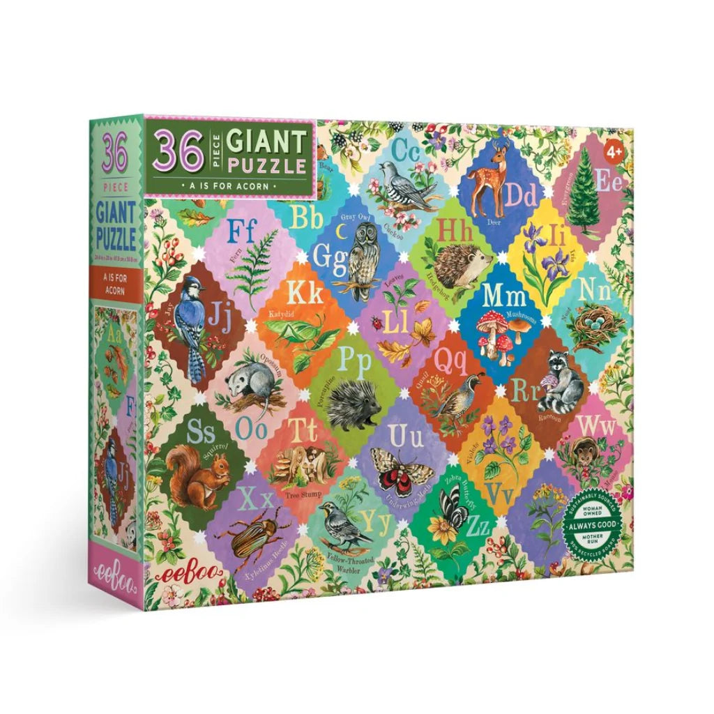 A is for Acorn 36 Giant Puzzle