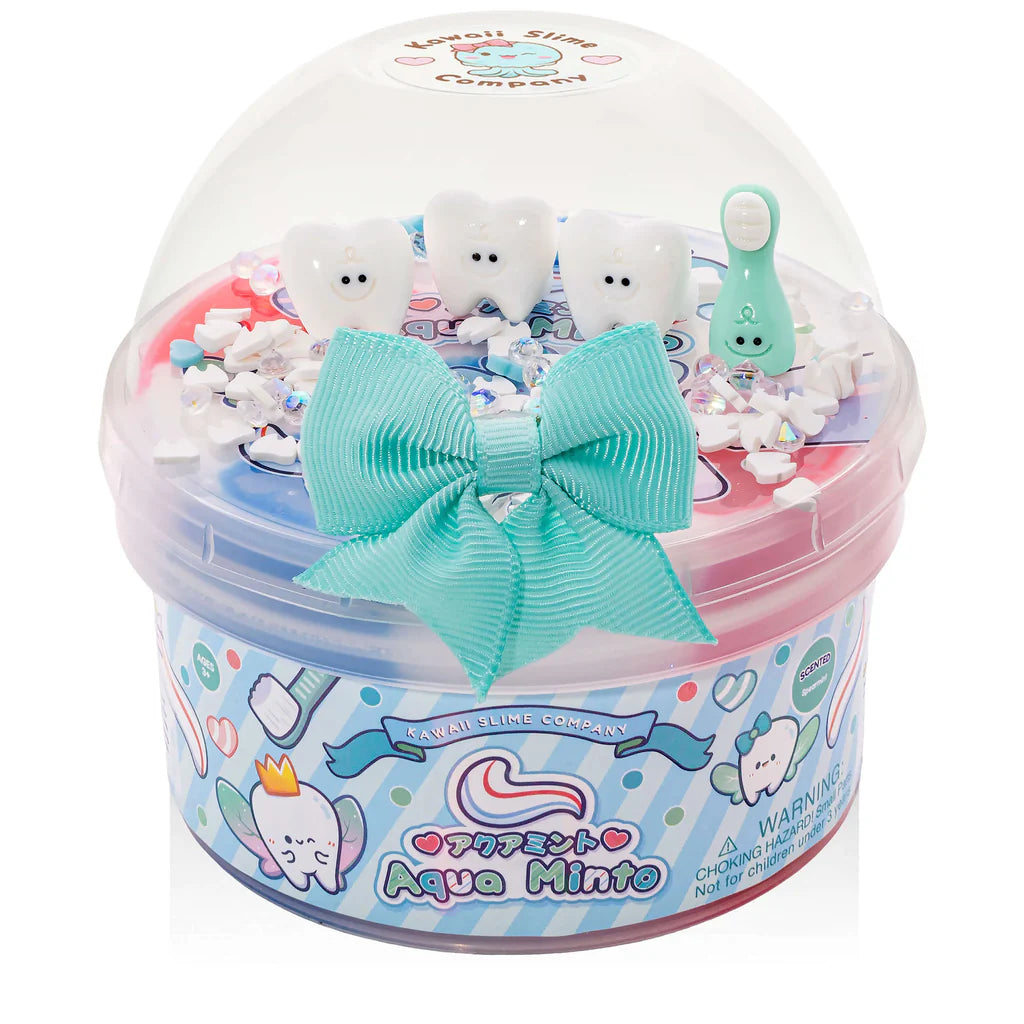 AQUA MENTO GLOSSY CLEAR SLIME