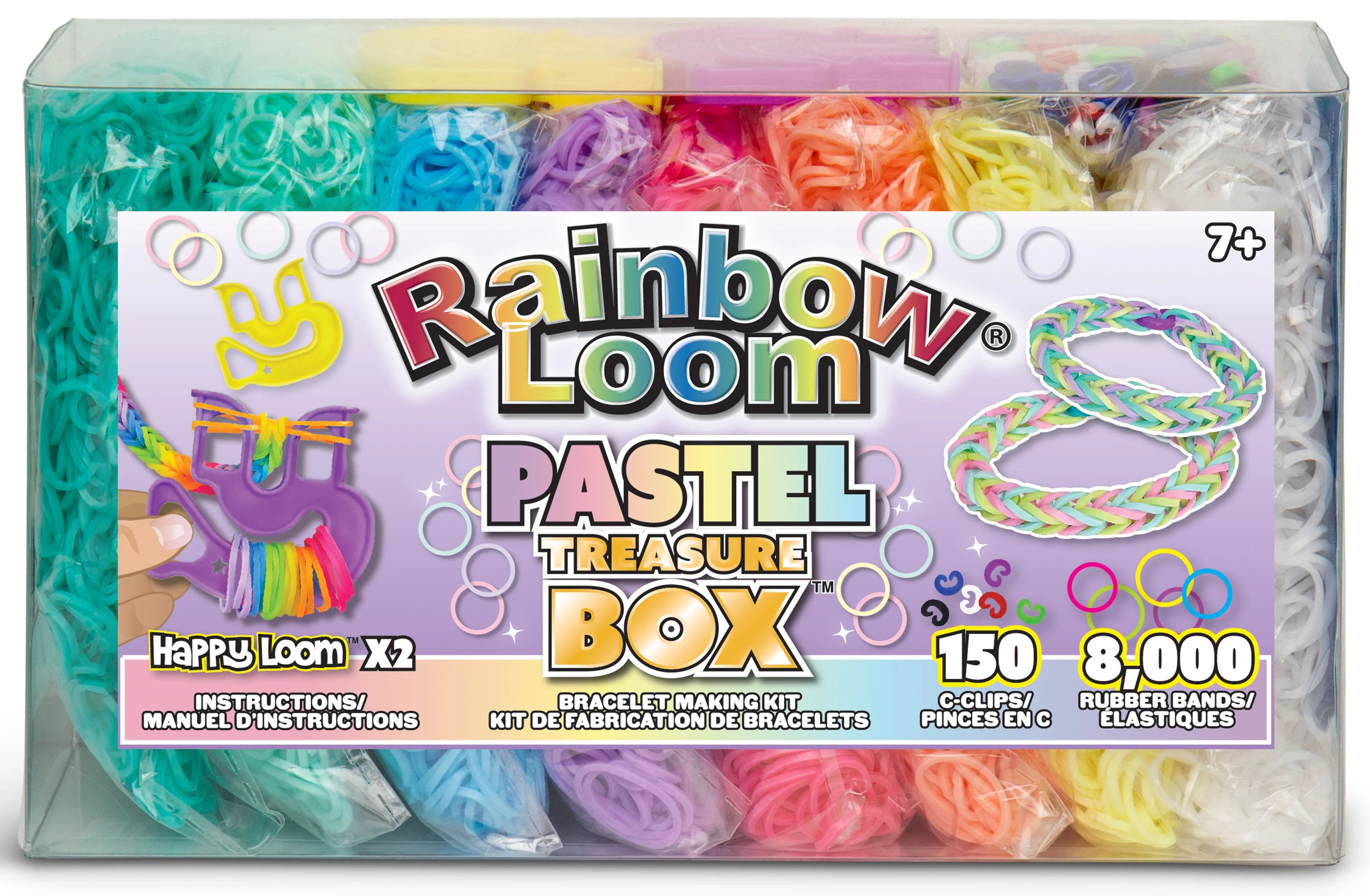 Treasure Box Pastel - Rainbow Loom