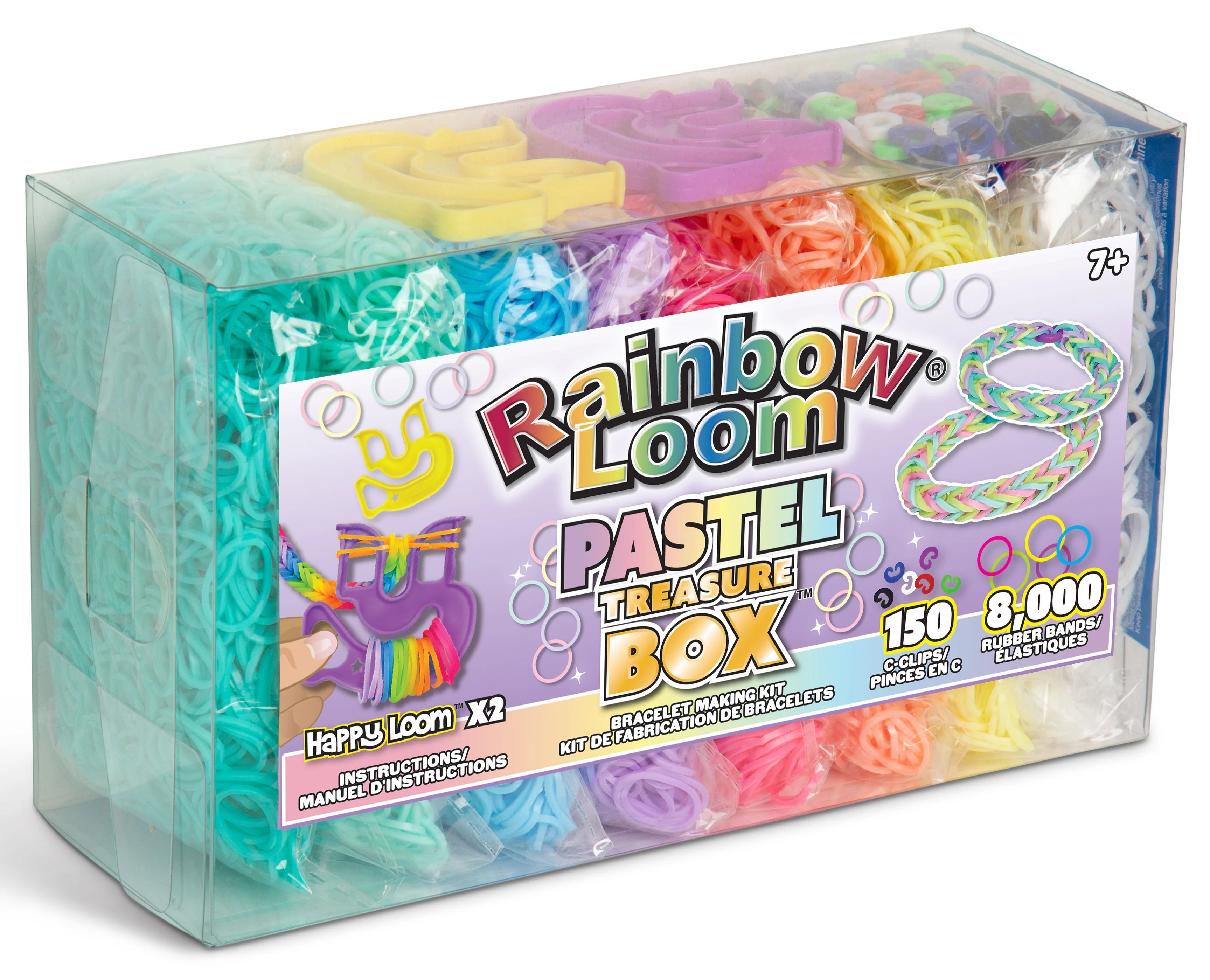 Treasure Box Pastel - Rainbow Loom