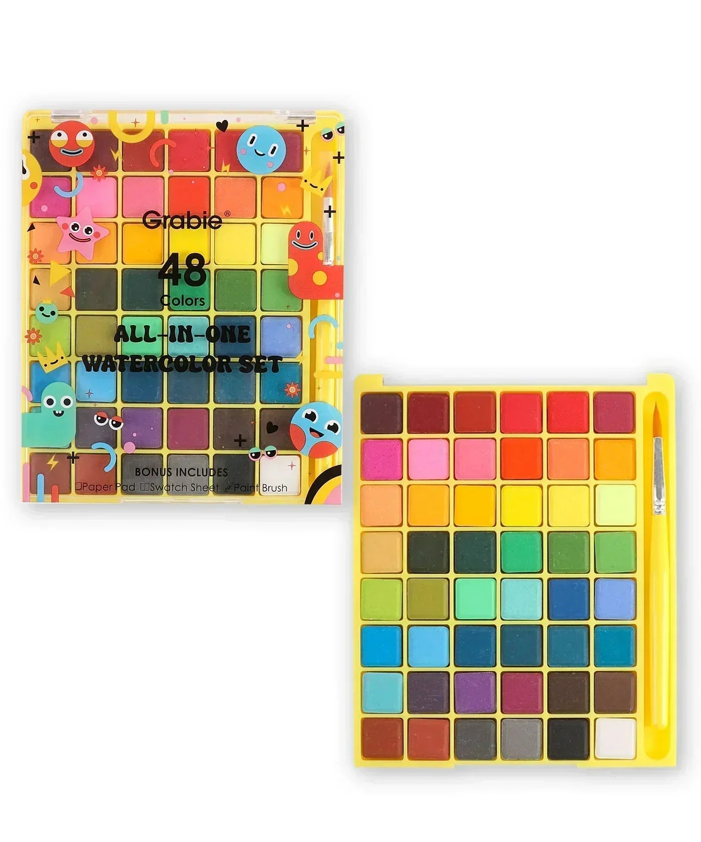 All-in-One Watercolor Set of 48